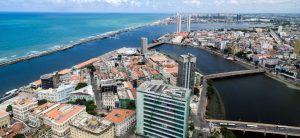 Vista aérea do Recife, Pernambuco Imagem: Getty Images