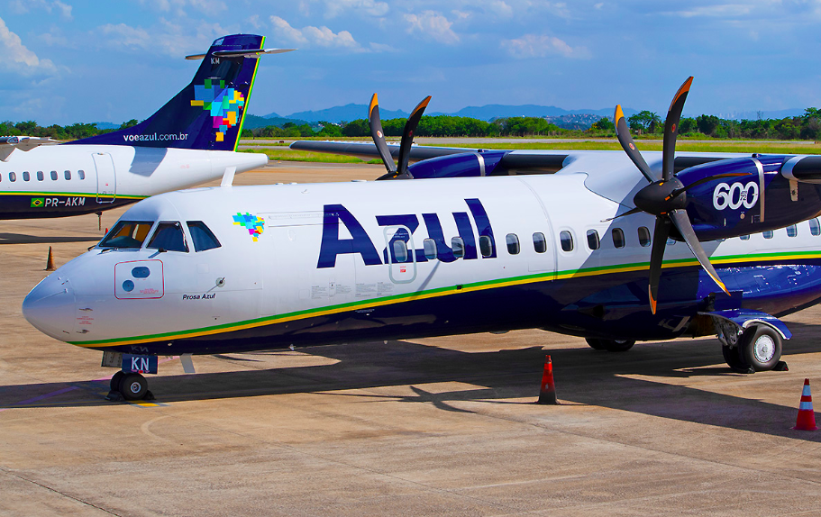Aviões ATR produzidos pela Leonardo são utilizados em todo o mundo, especialmente em voos regionais | Reprodução