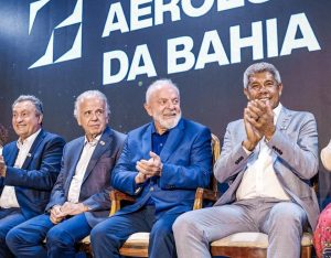 Lula assina acordo de criação do Parque Tecnológico Aeroespecial da Bahia | Reprodução