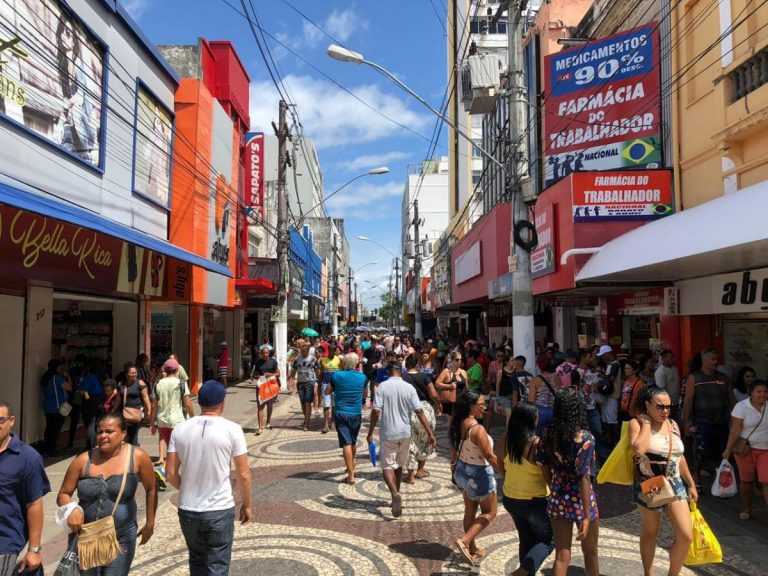 Aracaju tem menor tempo para abertura de empresas entre as capitais brasileiras | Foto: Centro de Aracaju / Reprodução