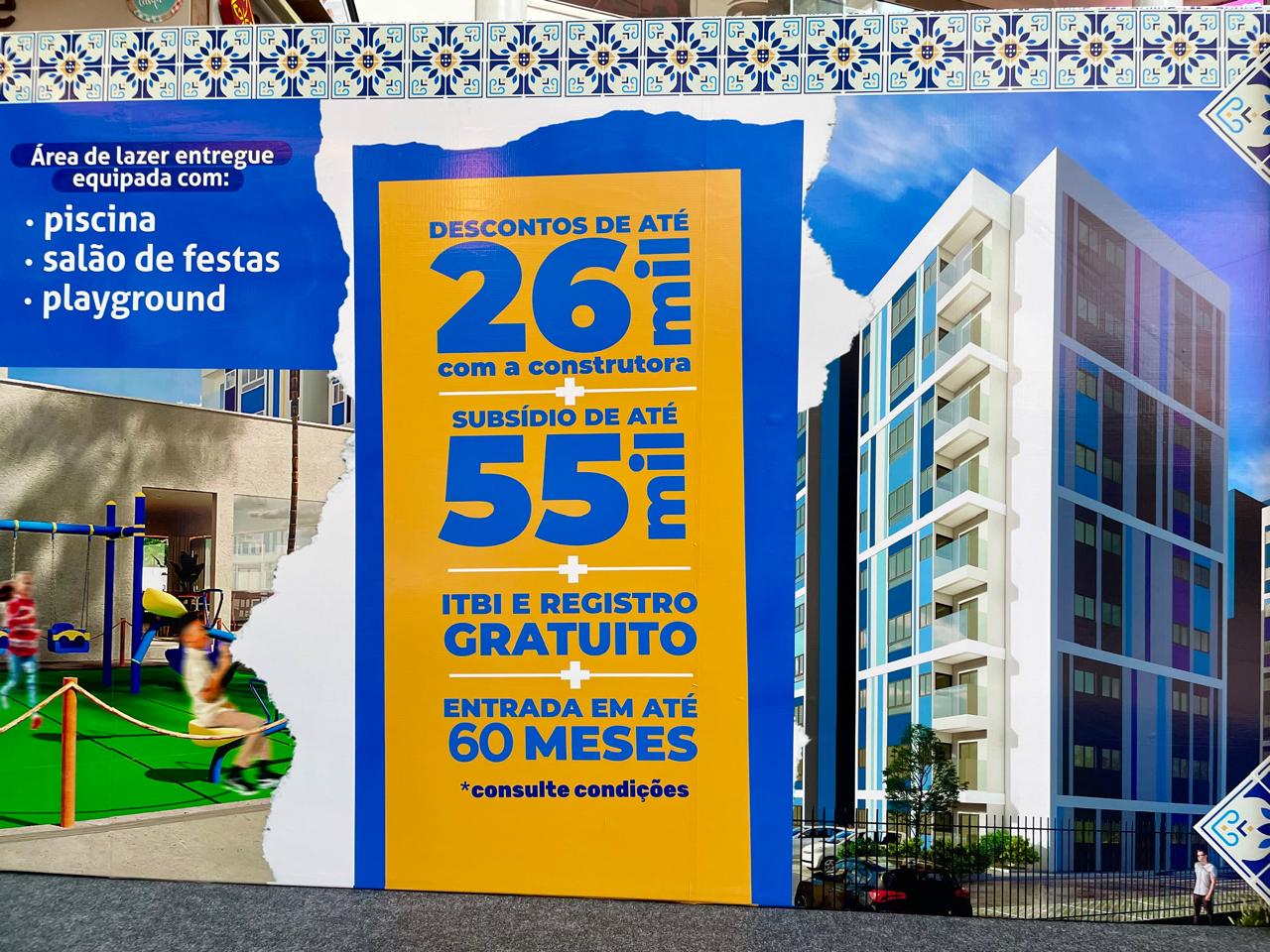 Engemat anunciou o lançamento do Villas de Lisboa, primeiro empreendimento do complexo Vilas Lusitanas, durante a Feira Minha Casa Própria | Angélica Reis