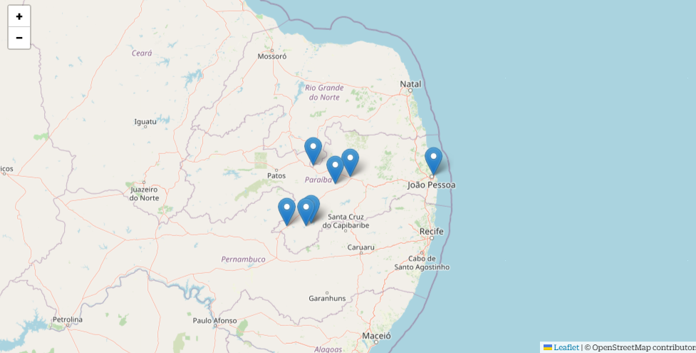 Mapa versão mobile